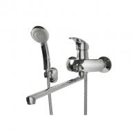 Смеситель для ванны и раковины 40к F2221 FRAP див корп (L излив, хром, латунь)