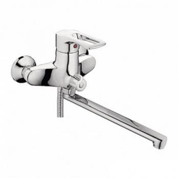 Смеситель для ванны и раковины 40к L2225 Ledeme с отв. див корп L-нос, латунь