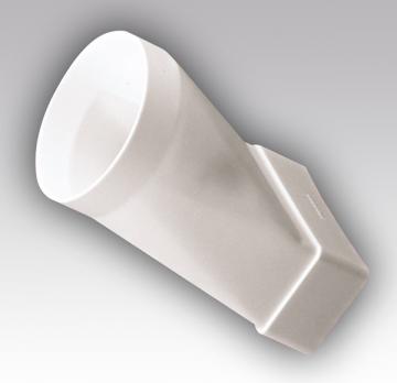 Соединитель 60х204/D125 эксц плоский/круглый 620СП12,5КП ERA