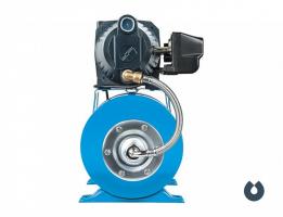 Насосная станция AUТО JET100 S (бак 24 л, 0,75 кВт, напор до 43 м, до 60 л/мин)