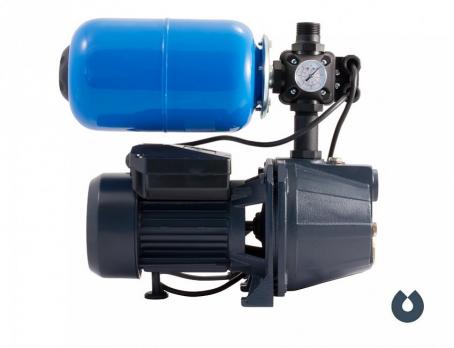 Насосная станция AUТО JET80 L (бак 24 л, 0,6 кВт, напор до 38 м, до 50 л/мин)