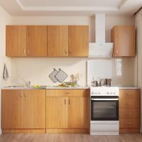 Стол разделочный 80 ольха (1 ящик), столешница гранит пёстрый