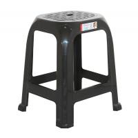 Табурет Симпатия большой черный (выс.45см)