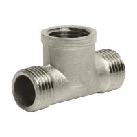 Тройник 1/2'' нар/вн/нар VRT® никель