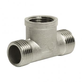Тройник 1/2'' нар/вн/нар VRT® никель