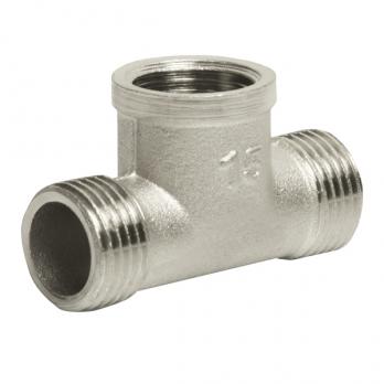 Тройник 1/2'' нар/вн/нар VRT® никель