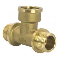 Тройник 1/2'' нар/вн/нар ЛАТ LEXLINE 15