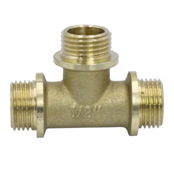 Тройник 1/2'' нар/нар/нар ЛАТ LEXLINE 15