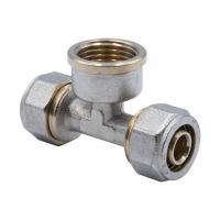 Тройник 16*3/4*16 ц/вн/ц