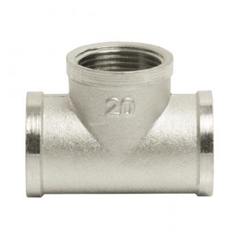 Тройник 3/4'' вн/вн/вн VRT® никель