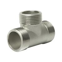 Тройник 3/4'' нар/нар/нар VRT® никель