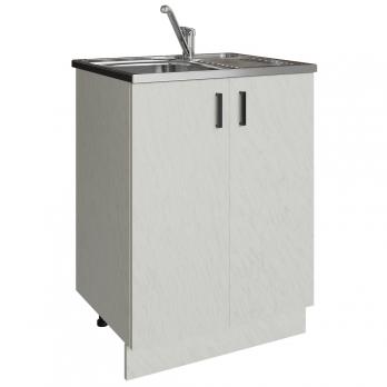 Тумба 60 ЛДСП белый мрамор