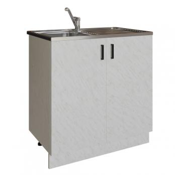 Тумба 80 ЛДСП белый мрамор