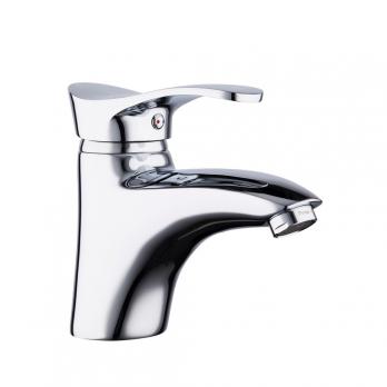 Смеситель для раковины 40к F1001 FRAP (литой, п/гайку, хром, латунь)