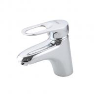 Смеситель для раковины 40к F1004 FRAP (литой, п/шпильку, хром, латунь)