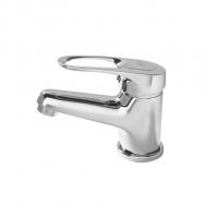 Смеситель для раковины 40к F1028-B FRAP (литой, п/шпильку, хром, силумин)