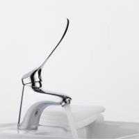 Смеситель для раковины 40к F1054 FRAP c отв МЕДИЦИНСКИЙ (литой, п/шпильку, хром, латунь)