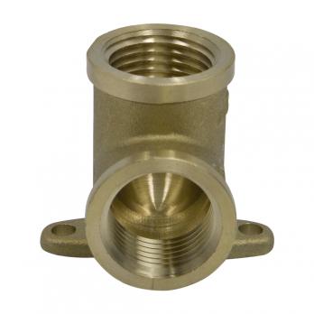 Уголок 1/2'' вн/вн ЛАТ LEXLINE 15 с креплением 15