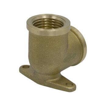 Уголок 1/2'' вн/вн ЛАТ LEXLINE 15 с креплением 15