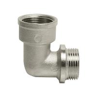 Уголок 3/4'' вн/нар с ограничением VRT® никель