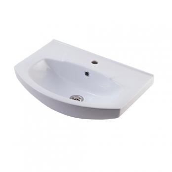 Раковина накладная "Элеганс-55" белая (Rosa)