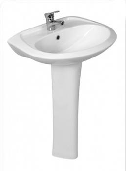 Умывальник-тюльпан "Бриз-60" (пост.БИ) (с хром. переливом) (Santek)