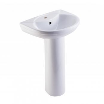 Умывальник-тюльпан "Комфорт-50" белый  (с пьед.Триумф) (Rosa)