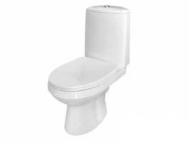 Унитаз-компакт  ЛЮКС "Лея" (кос.вып,н/п,сид.дюро, 2-кн.арм Уклад) (Ст.Оскол)