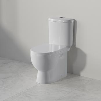 Унитаз-компакт "Art Comfort" (а/вспл, гор, ниж, 2кн.Oliveira, дюро м/лифт,clip up) (Sanita Luxe)