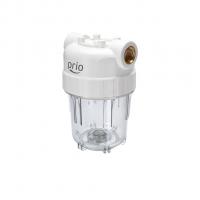 Фильтр магистральный 1/2'' для хол. воды прозр. 5" PRIO (НОВАЯ ВОДА) (AU120 new)