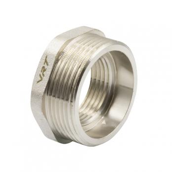 Футорка 1 1/2'' - 1 1/4'' нар/вн VRT® никель