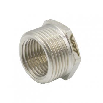 Футорка 3/4'' - 1/2'' нар/вн VRT® никель