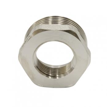 Футорка 1 1/4'' - 3/4'' нар/вн VRT® никель