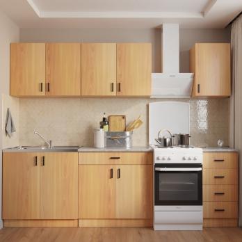 шкаф навесной кухонный 60 ольха