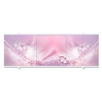 Экран для ванны ПРЕМИУМ А (алюм. профиль) 1,7 розовый