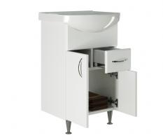 Тумба д/ванной "КОМФОРТ-52" под раковину Альфана-52 (ОК) (ПВХ)