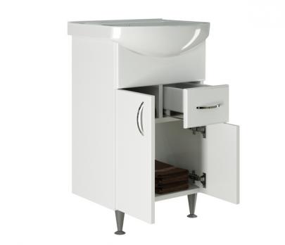 Тумба д/ванной "КОМФОРТ-52" под раковину Альфана-52 (ОК) (ПВХ)