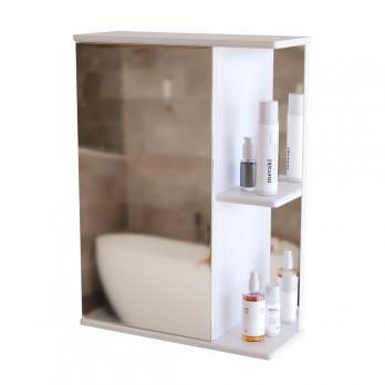 Зеркальный шкаф "Стандарт-50" левый без подсветки (ПВХ)