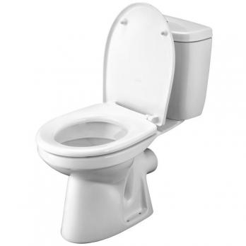Унитаз-компакт "Анимо 2РА" (гор.вып, нижн.подв, 2-кн. арм Уклад, дюро сид.) (Santek)