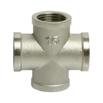 Крестовина 1/2'' вн/вн/вн/вн VRT® никель