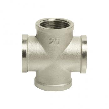 Крестовина 3/4'' вн/вн/вн/вн VRT® никель