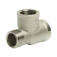 Тройник 1/2'' вн/вн/нар VRT® никель