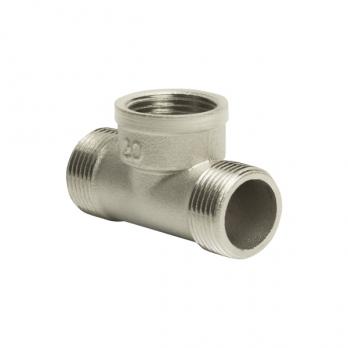 Тройник 3/4'' нар/вн/нар VRT® никель