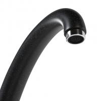 Смеситель для кухни 35к MIXLINE ML-GS02 (308) черный высок. излив