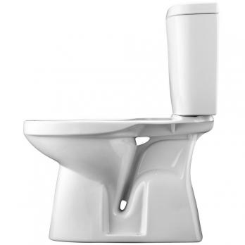 Унитаз-компакт "Анимо 2РА" в пол (нижн.подв, 2-кн.арм. Уклад, дюро сид.) (Santek)