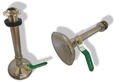 Душ летний для врезки в бак (кран шар.1/2"+лейка D90мм, нерж.сталь)