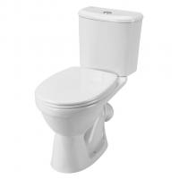 Унитаз-компакт "Бореаль 2РА" а/вспл М/Л (кос.вып,нижн.под,2-кн.ар.Уклад,дюро/лифт/съём сид) (Santek)