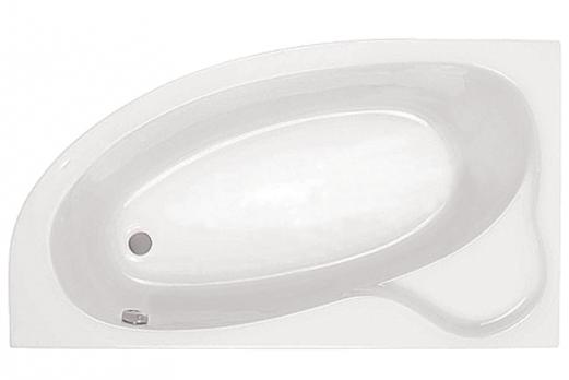 Ванна акрил 1,7*1,10 ЭДЕРА левая (монтаж.комплект + панель) (Santek)