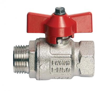 Кран шаровой 1'' вн/нар бабочка ITAP IDEAL 093