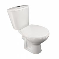 Унитаз-компакт "Универсал NEW 90" (гориз.вып, нижн, сид, кноп.арм) МОНОКОРОБ (г.Лобня)